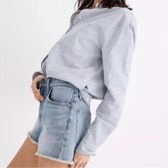 $72 Madewell The Perfect Jean Shorts - Picture 2 of 8